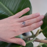 prsten ivy leaves dvojitý